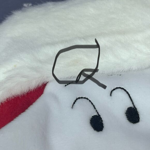 Hallmark Peanuts Collection Snoopy w/ detachable Woodstock Stocking NWT - Picture 10 of 11